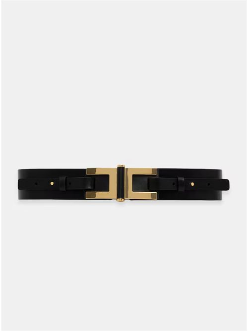 LEATHER BELT ELISABETTA FRANCHI | CT50S61E2110 nero